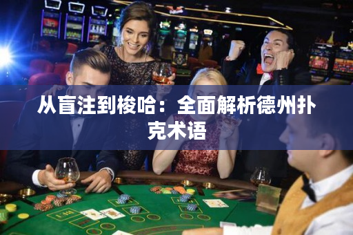 從盲注到梭哈：全面解析德州撲克術語