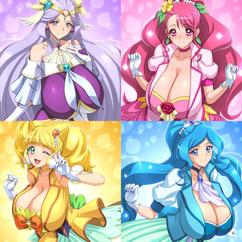プリキュア 二次元エロ画像 【88】