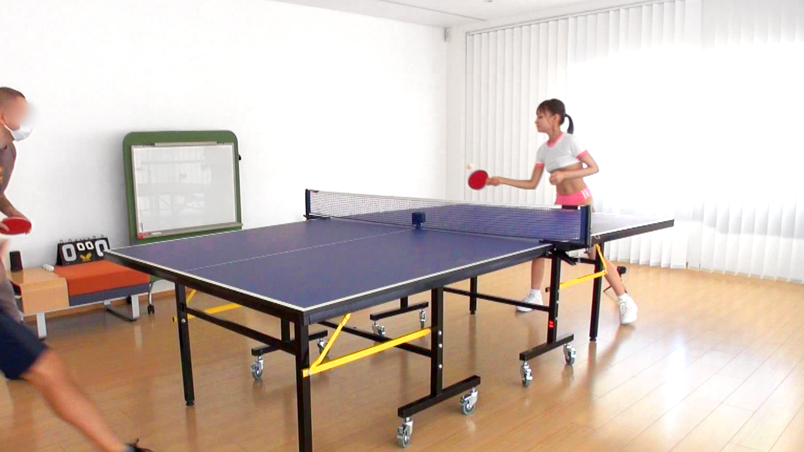 華奢 卓球 ガリガリ コスプレ AV 【6】