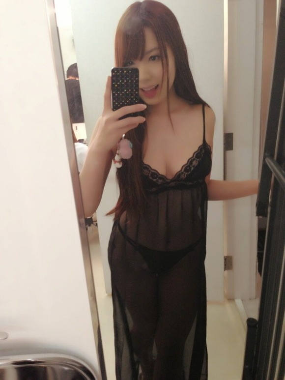 シースルー 自撮り エロ画像 【19】