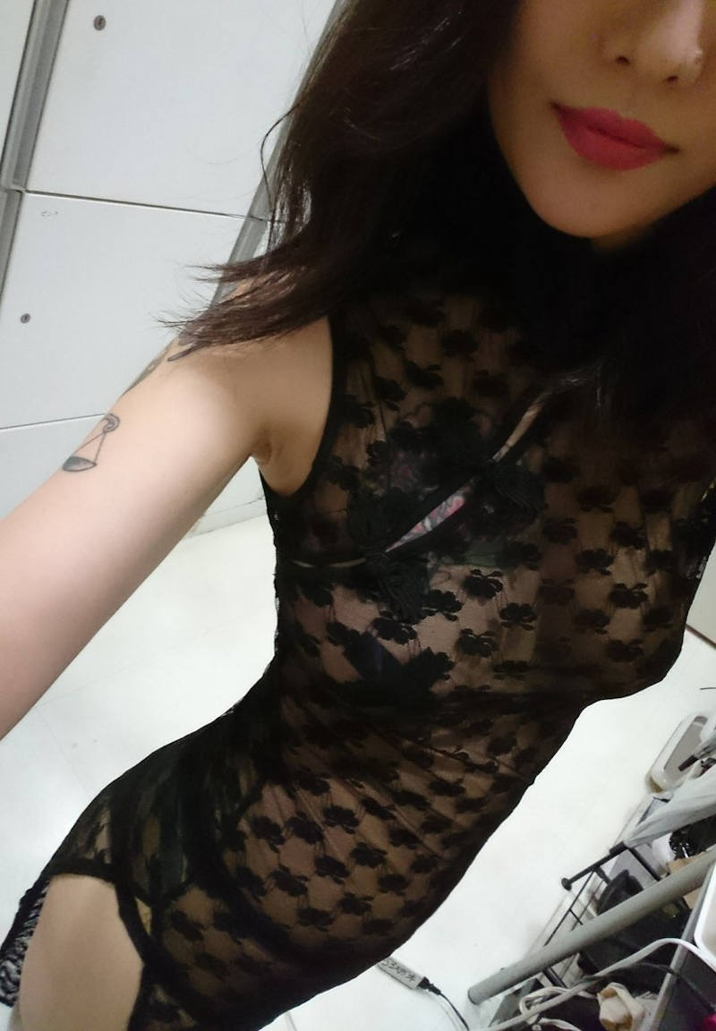 シースルー 自撮り エロ画像 【33】