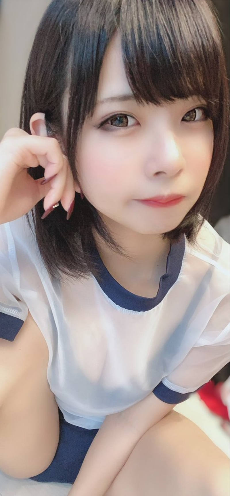 シースルー 自撮り エロ画像 【44】