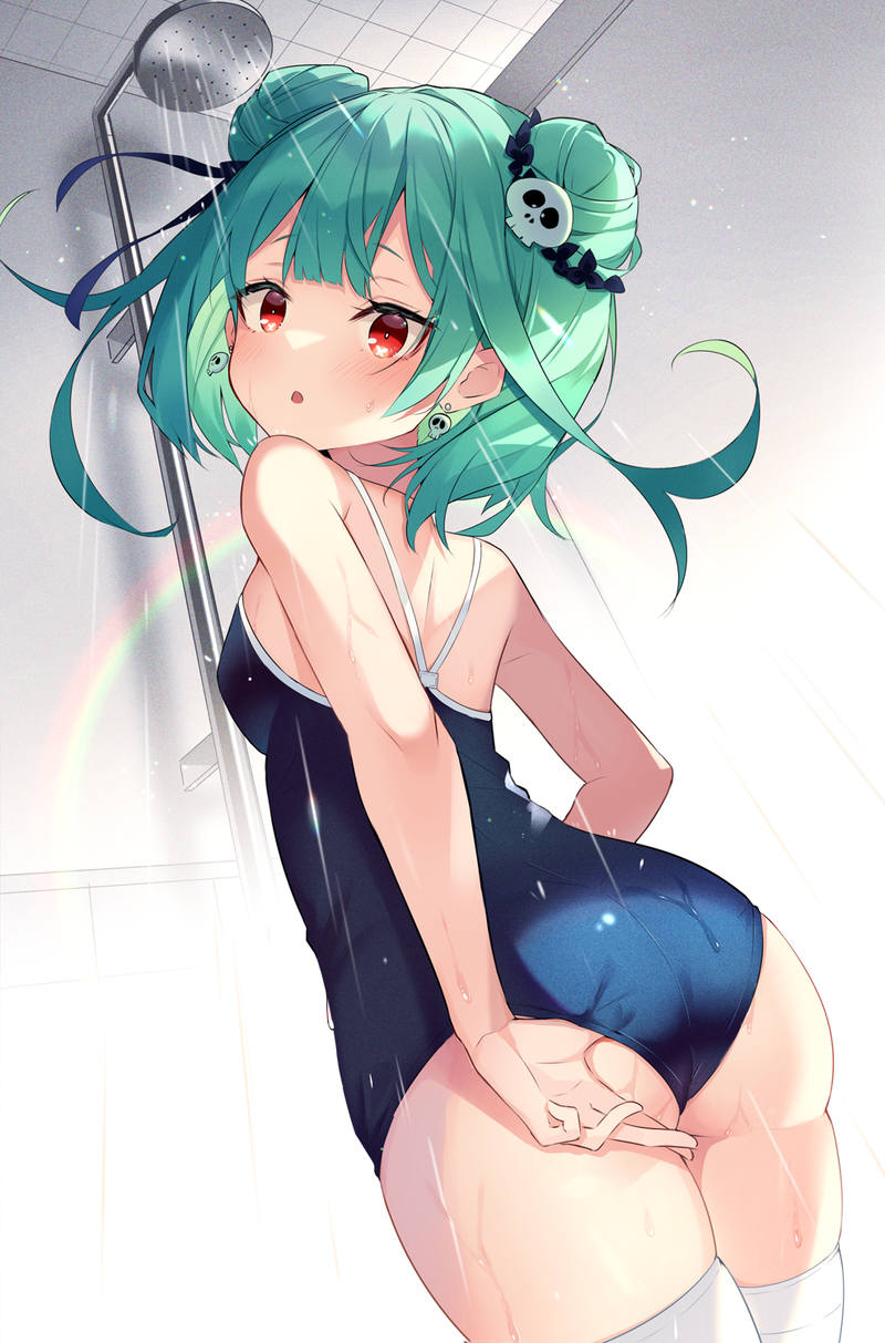 シャワー 二次元エロ画像 【55】