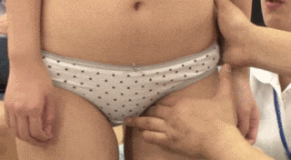 身体測定 健康診断 GIF エロ画像 【20】