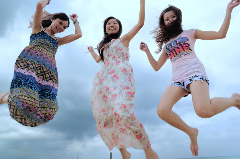 旅行 記念写真 パンチラ エロ画像 【38】