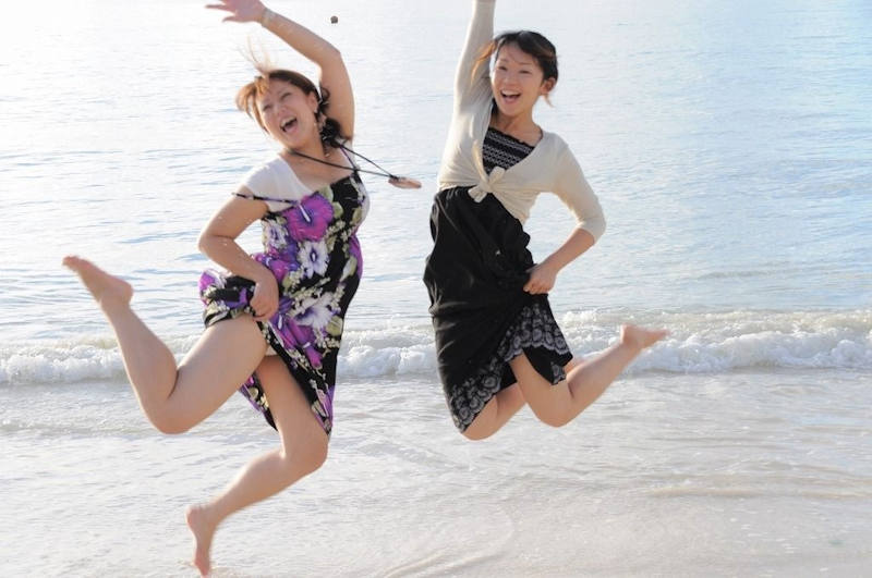 旅行 記念写真 パンチラ エロ画像 【48】