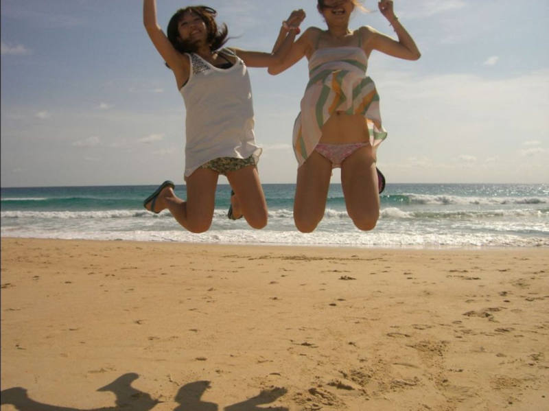 旅行 記念写真 パンチラ エロ画像 【49】