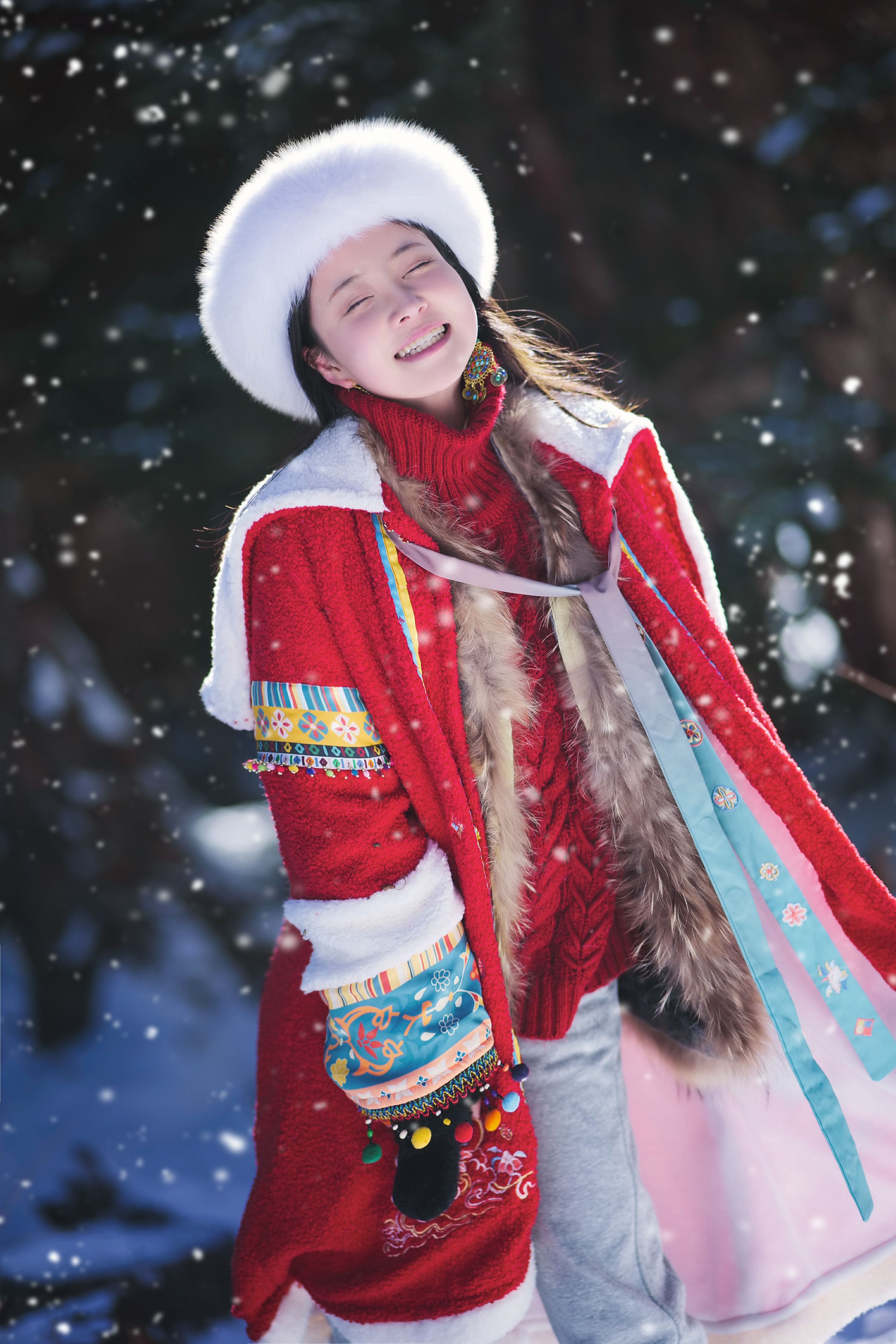 自拍吉祥雪兆豐年[30P]