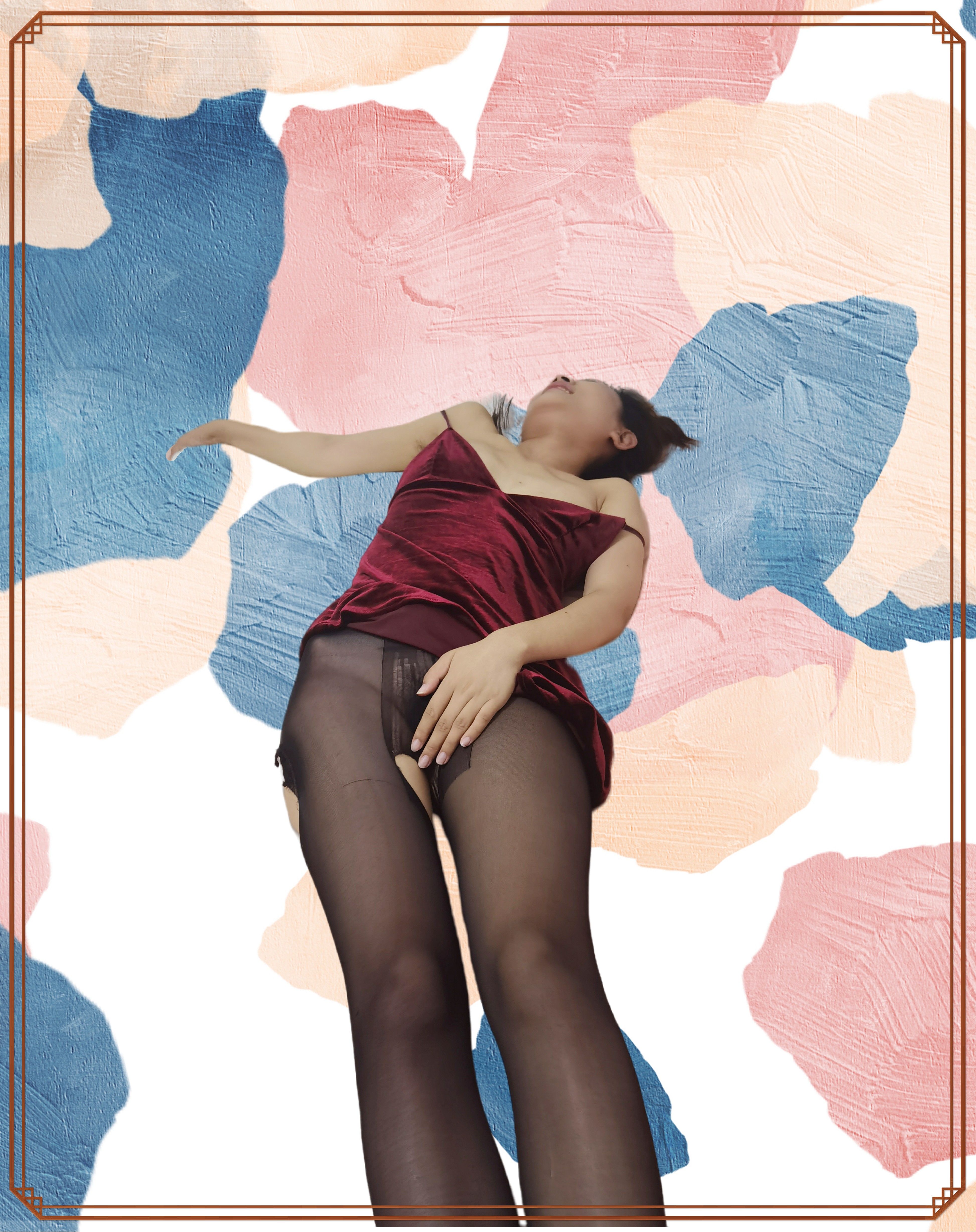 [原创][手势认证]淫妻分享，黑絲高跟情趣內衣誘惑滿滿，爽的直喊上天了[24P]