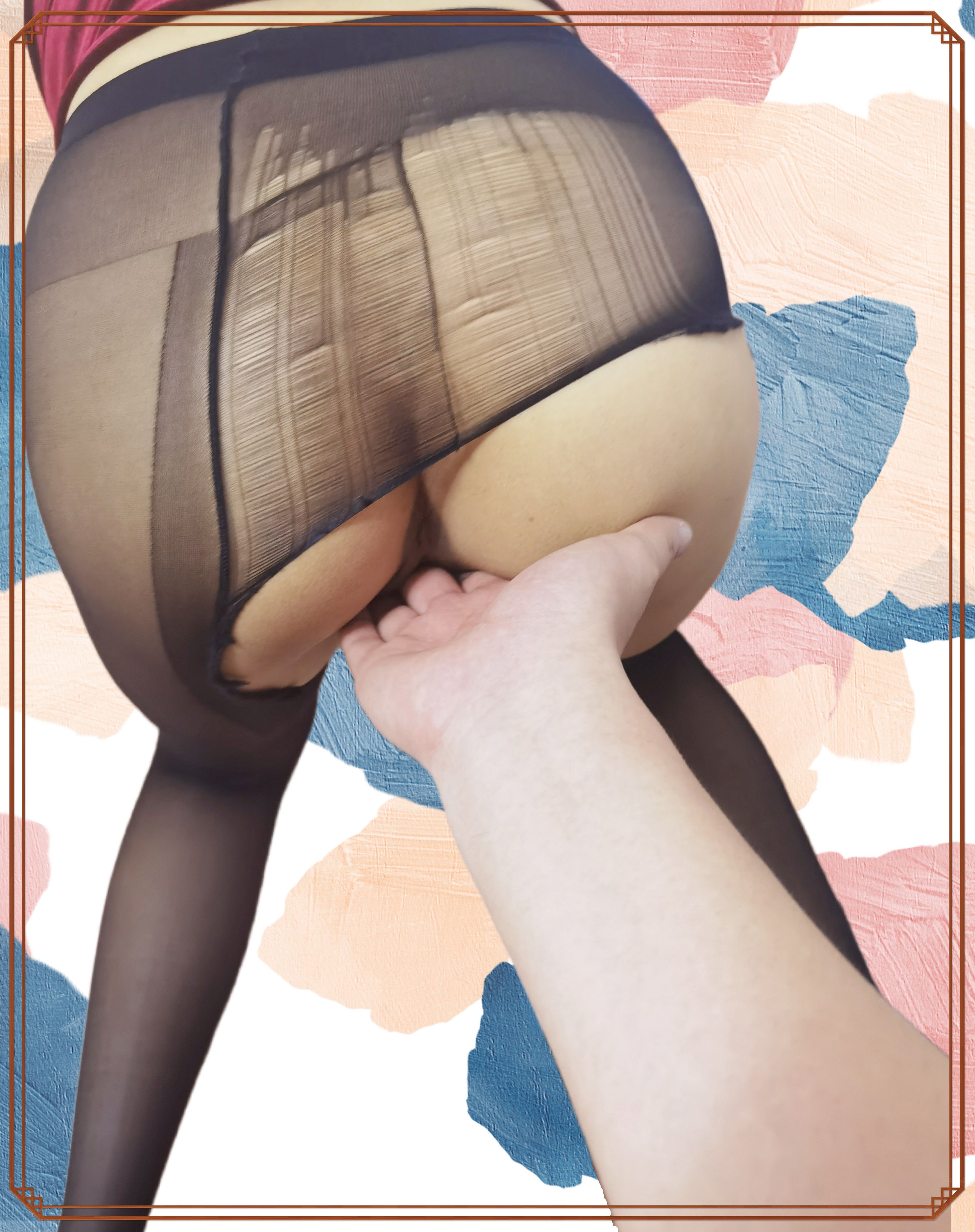 [原创][手势认证]淫妻分享，黑絲高跟情趣內衣誘惑滿滿，爽的直喊上天了[24P]