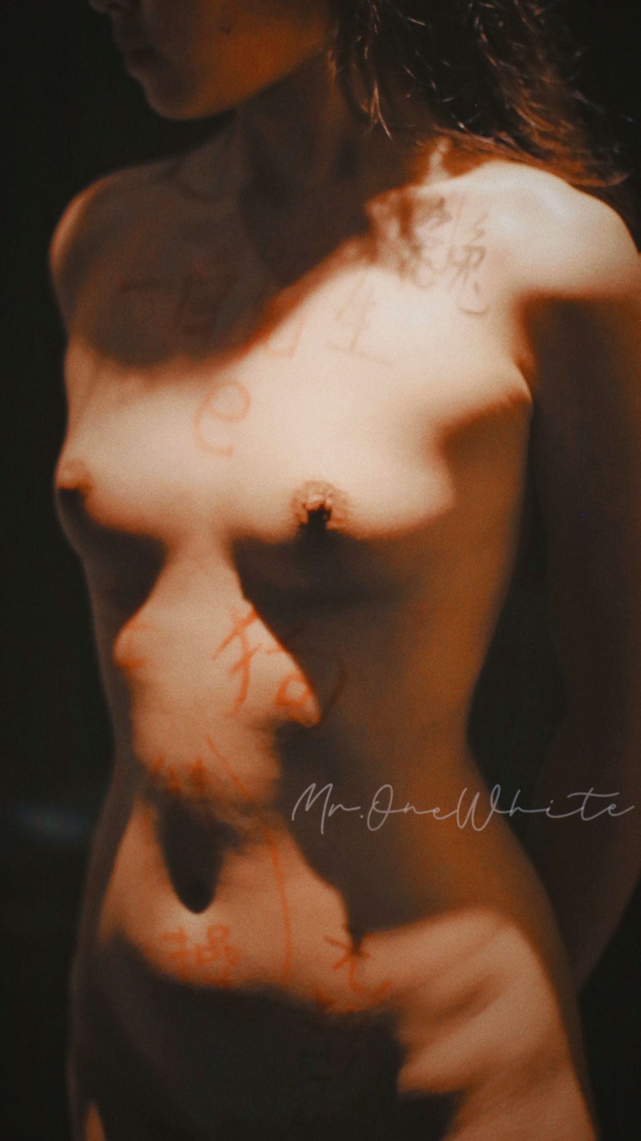 [原创][一白先生 原创SM调教]兔兔の女教師玩具化計畫慢慢喪失人格的母狗開發第一季 [17P 身体手写认证] ]