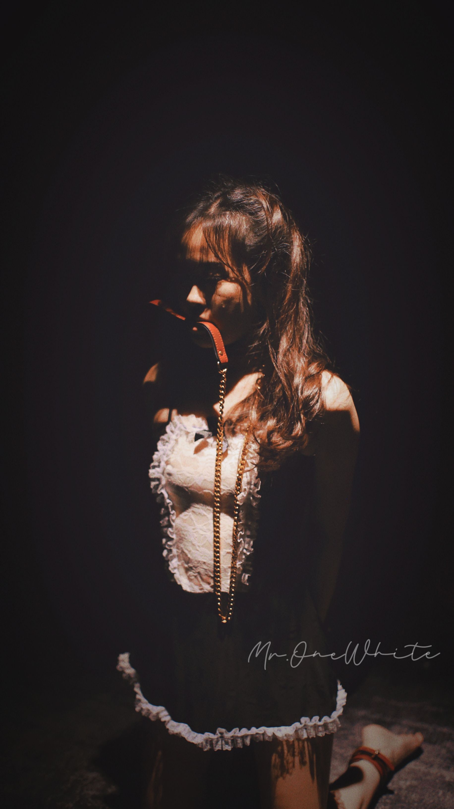 [原创][一白先生 原创SM调教]兔兔の女教師玩具化計畫慢慢喪失人格的母狗開發第一季 [17P 身体手写认证] ]