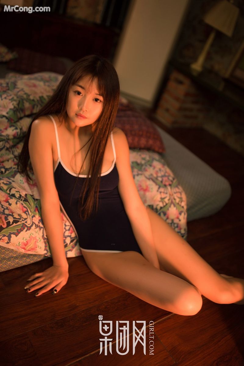 [果团网] 清純童顔美少女浴室大膽水著漏點撩人寫真 。