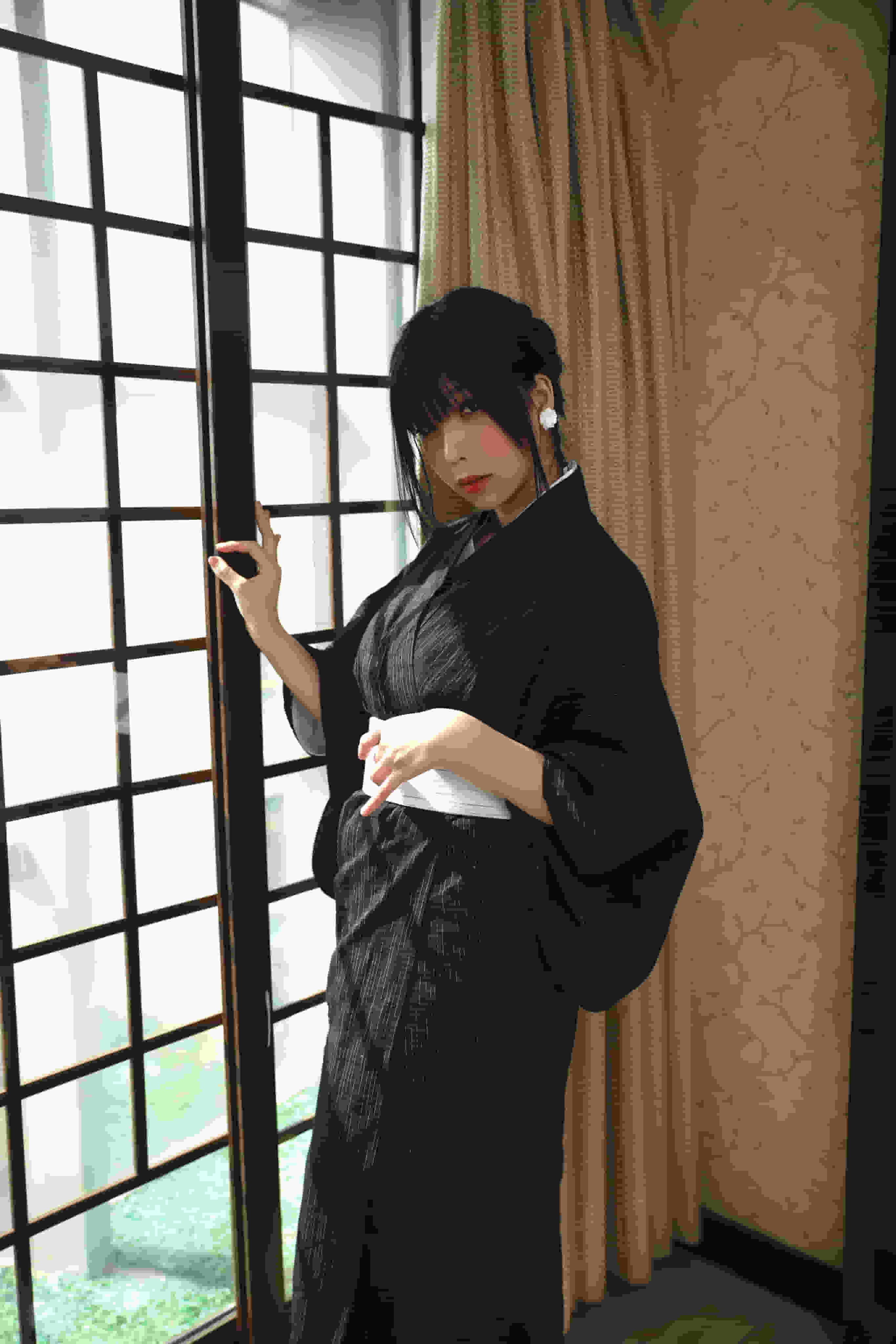 日本超人气COS-鹿野希作品超级合集 25 - Vol.21 未亡人i 写真