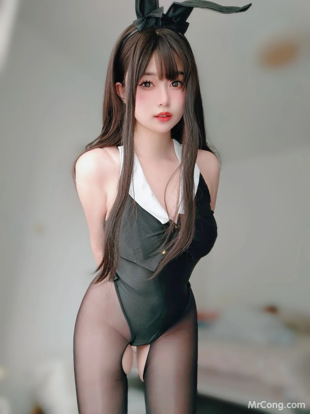 Coser@女主角K:黑絲兔女郎