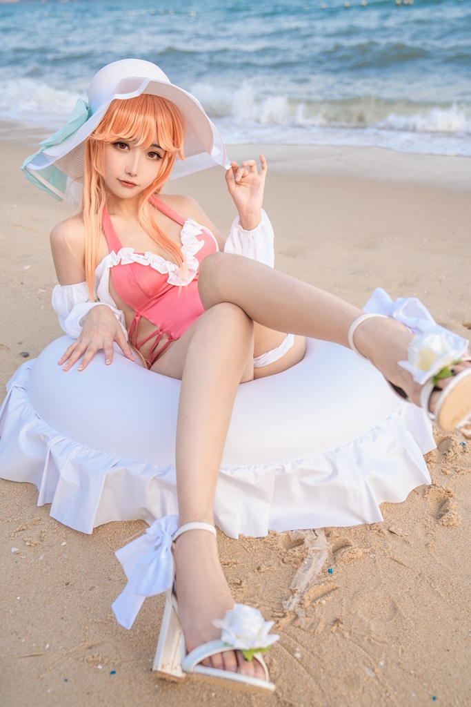  Momoko 葵葵 – Richelieu Swimsuit (Azur Lane) 