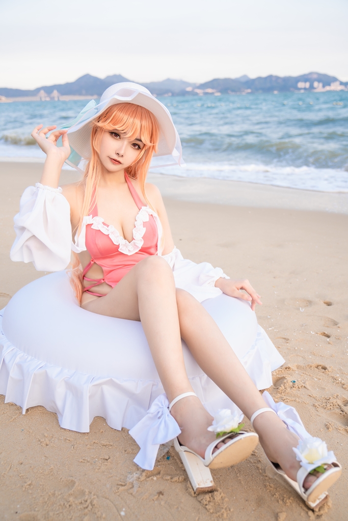  Momoko 葵葵 – Richelieu Swimsuit (Azur Lane) 
