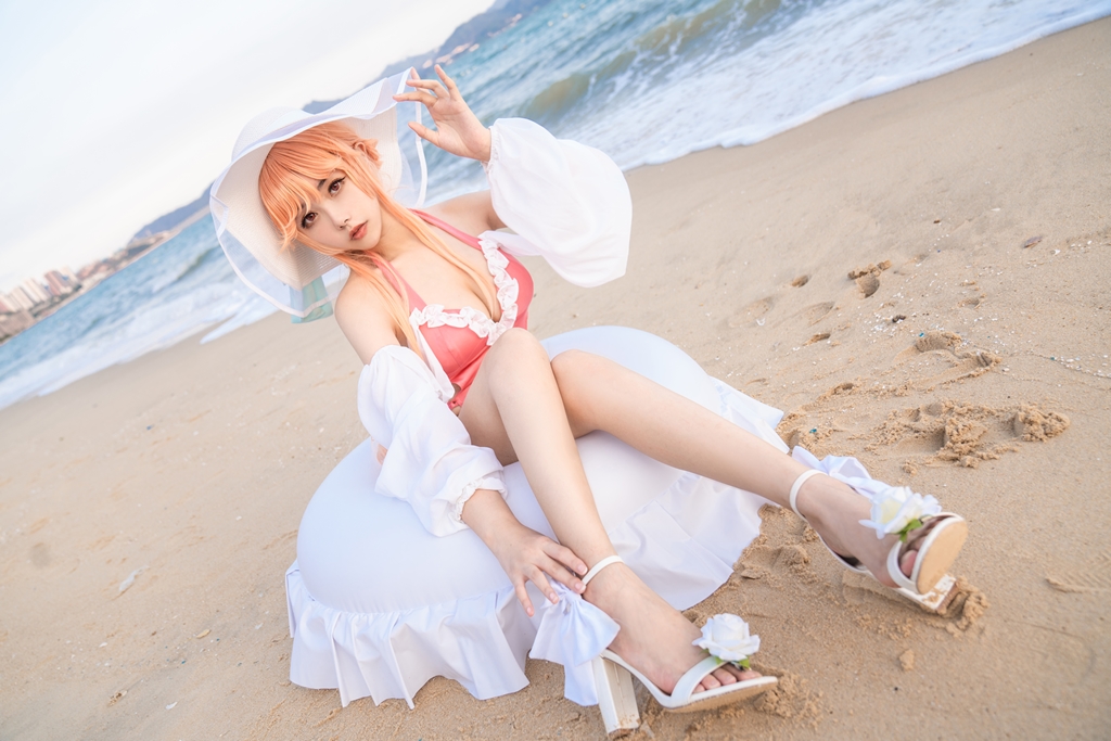  Momoko 葵葵 – Richelieu Swimsuit (Azur Lane) 
