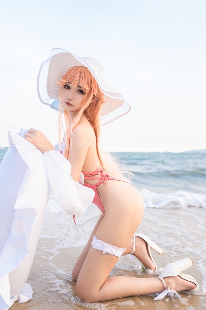  Momoko 葵葵 – Richelieu Swimsuit (Azur Lane) 