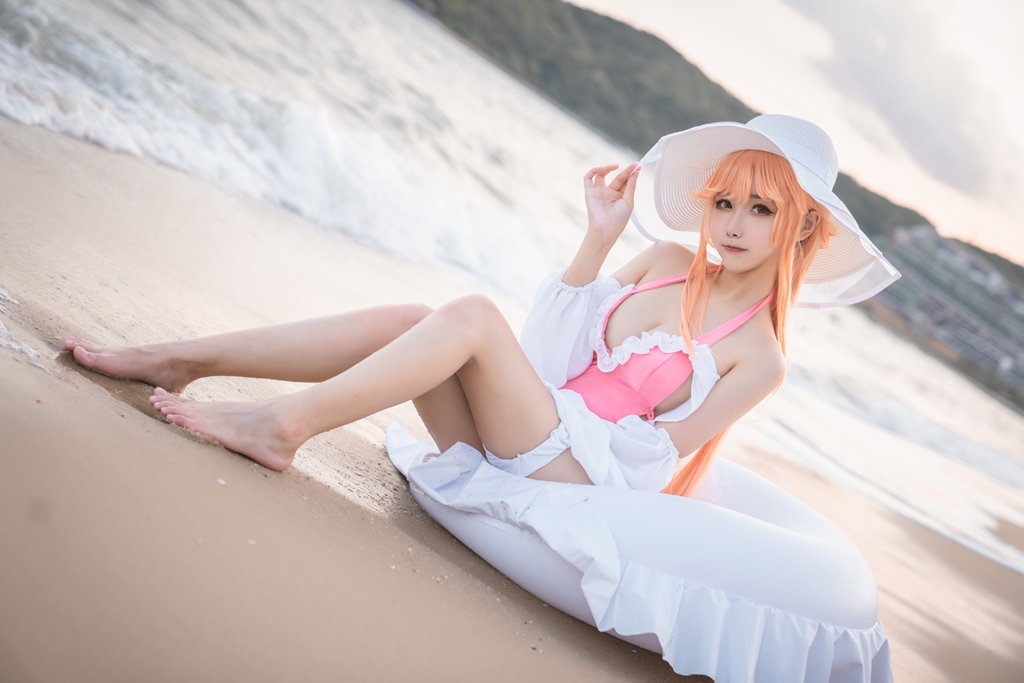  Momoko 葵葵 – Richelieu Swimsuit (Azur Lane) 