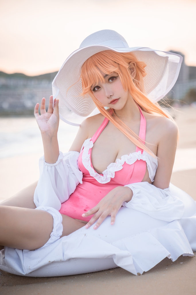  Momoko 葵葵 – Richelieu Swimsuit (Azur Lane) 