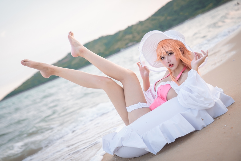  Momoko 葵葵 – Richelieu Swimsuit (Azur Lane) 
