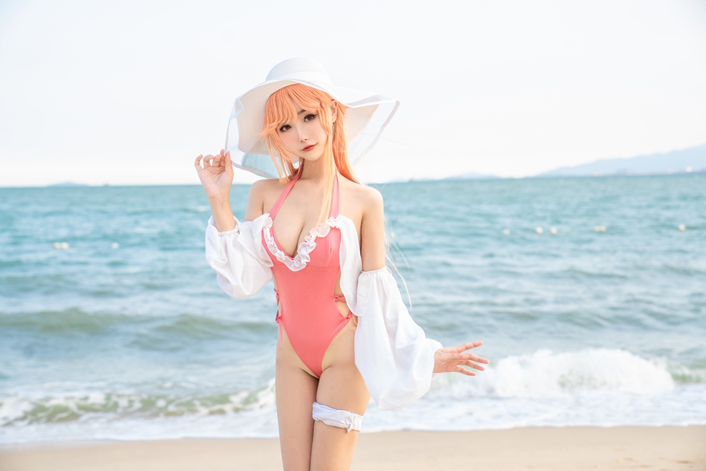  Momoko 葵葵 – Richelieu Swimsuit (Azur Lane) 