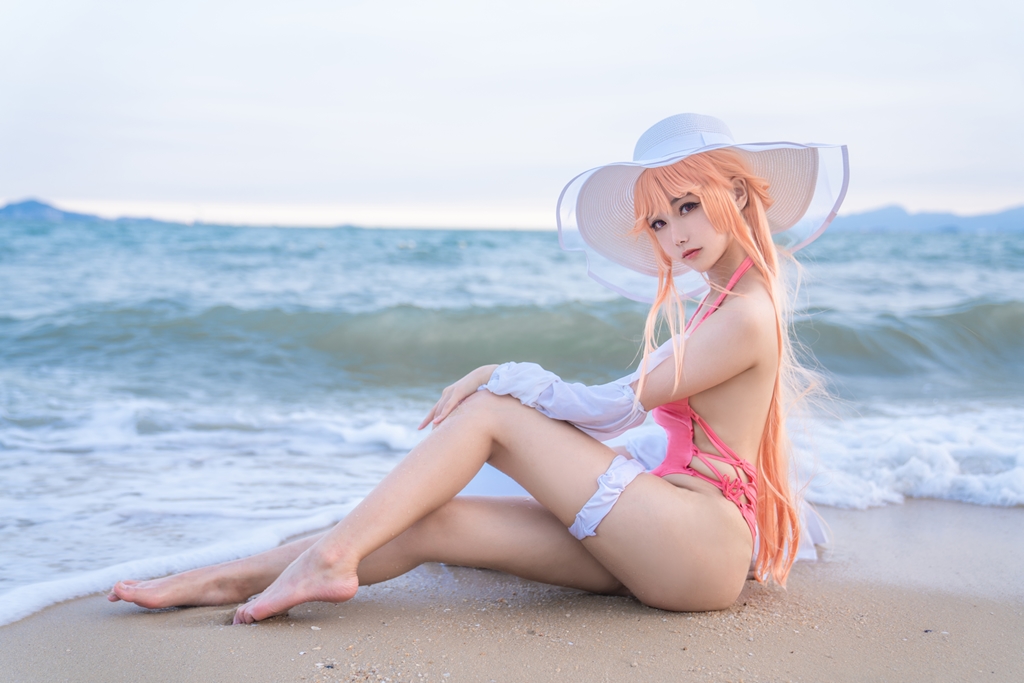  Momoko 葵葵 – Richelieu Swimsuit (Azur Lane) 