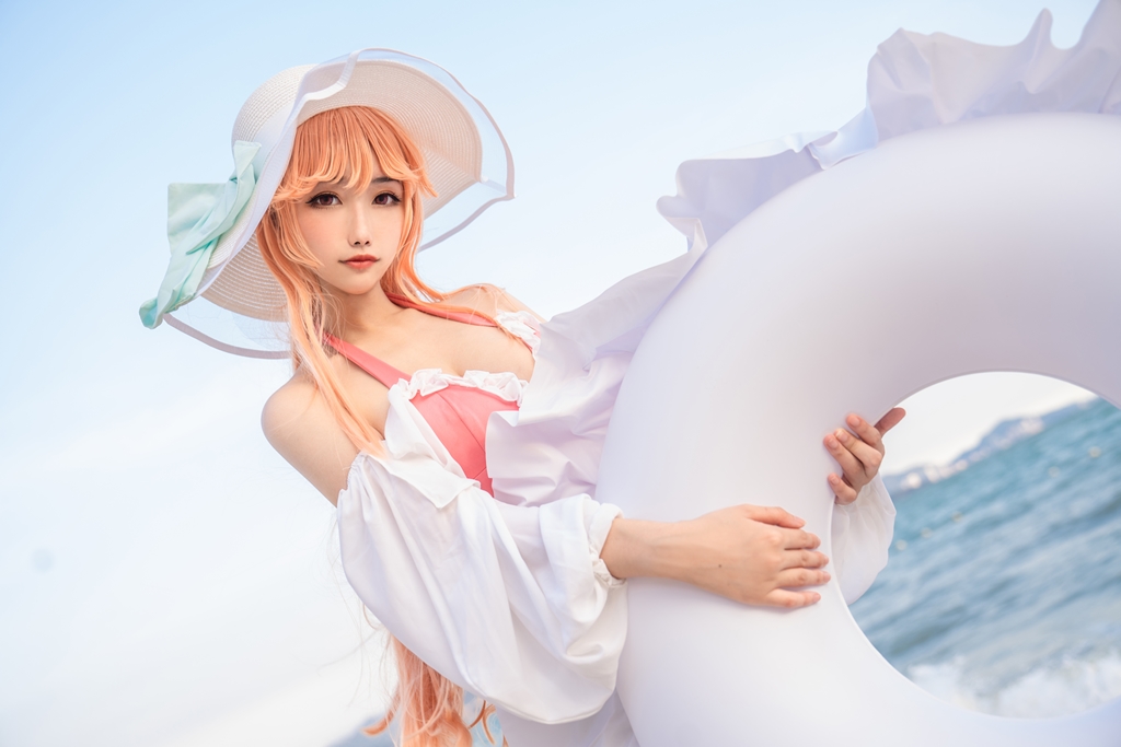  Momoko 葵葵 – Richelieu Swimsuit (Azur Lane) 