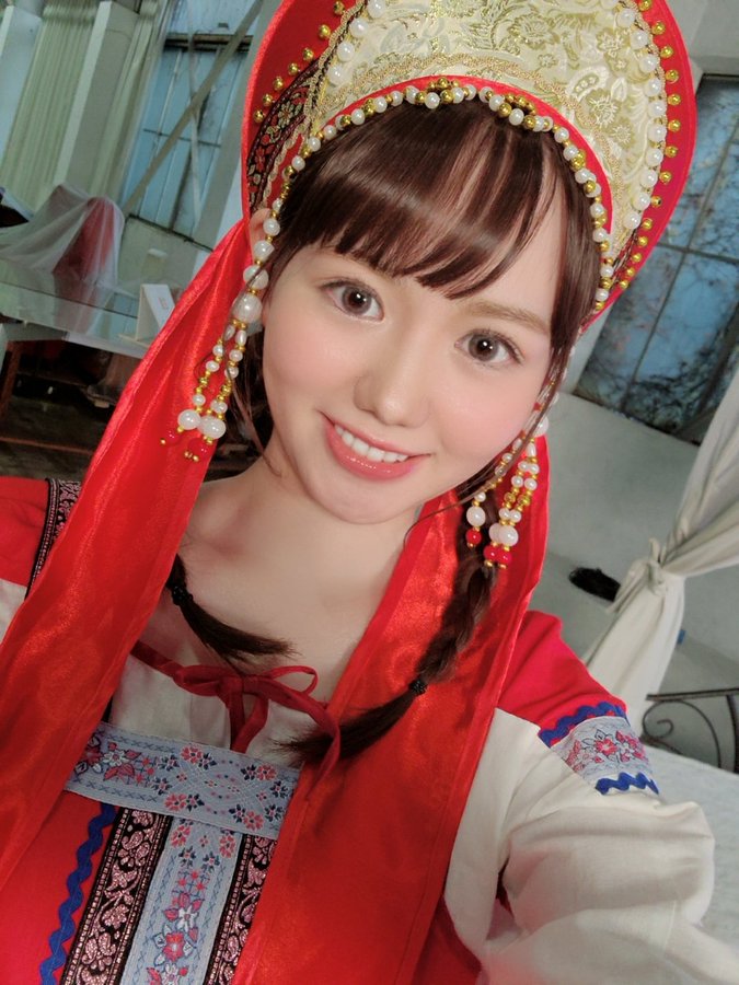 雪國妖精！  F罩杯俄羅斯混血美少女「安娜」出道！