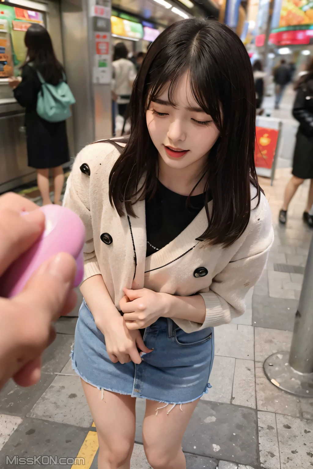 [AI Generated] 清纯唯美系列 地铁里的跳蛋 (108 photos)