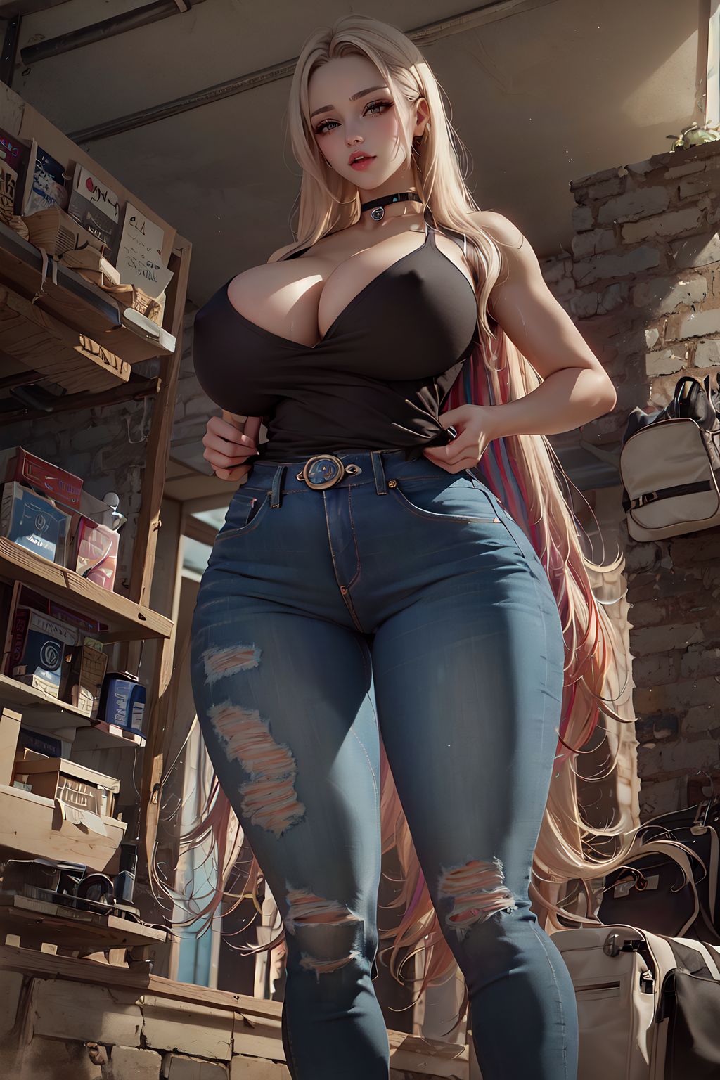 [AI Generated] grandmogi: 性感修理工 (24 photos)