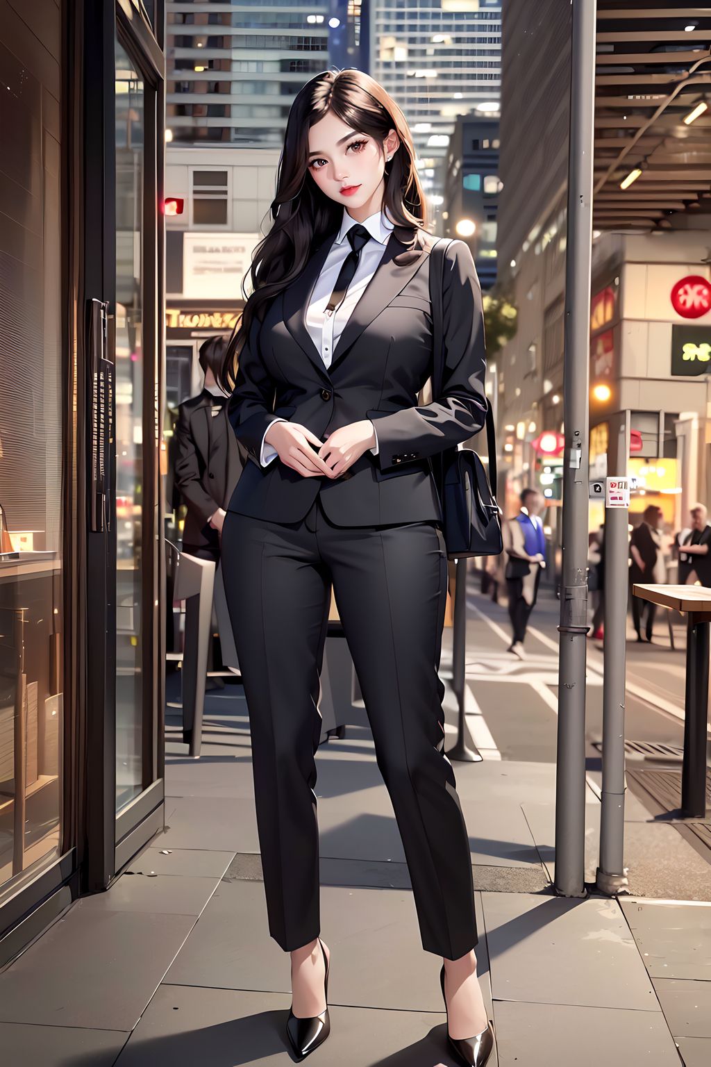 [AI Generated] grandmogi: 西装暴徒 (32 photos)