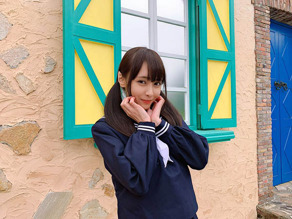 火辣泡湯照！ H罩杯小馬美少女「逢見莉香」慶生大放福利一絲不掛！