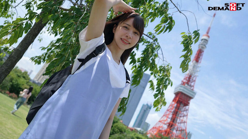 有著關西方言的氣質現役護士出道，誘惑的腰身、細長辣腿超邪惡！