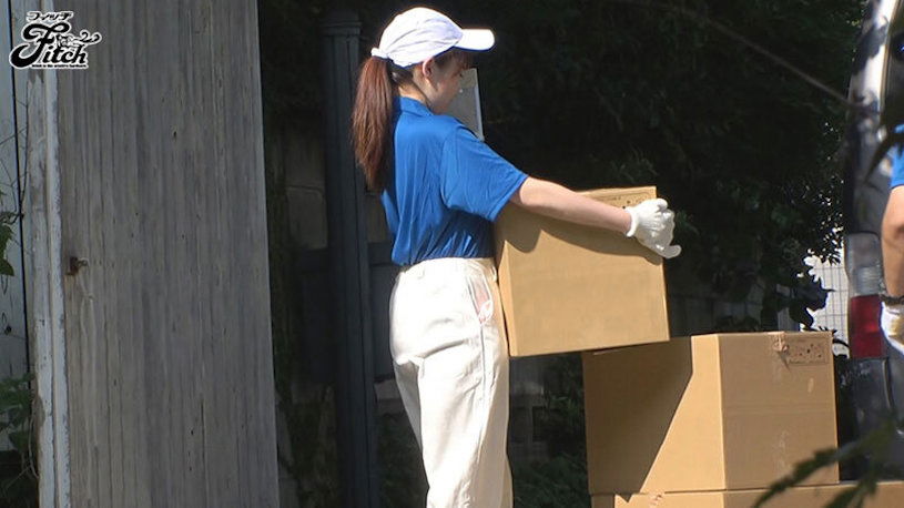 在搬家公司打工的「H罩杯巨乳妹」出道，「體力超棒」打砲對像都狂讚！