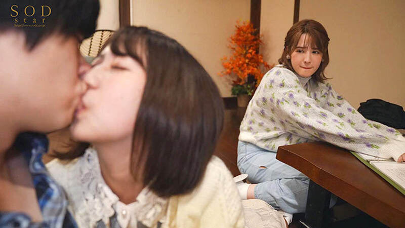 旅行中「日澳混血妹」和朋友男友搞上了，狂用「豐滿大G奶」色誘...