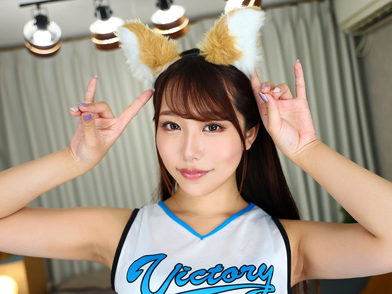 意淫的是啦啦隊！尾崎えりか(尾崎惠梨香)大跳吸精狐狸舞！