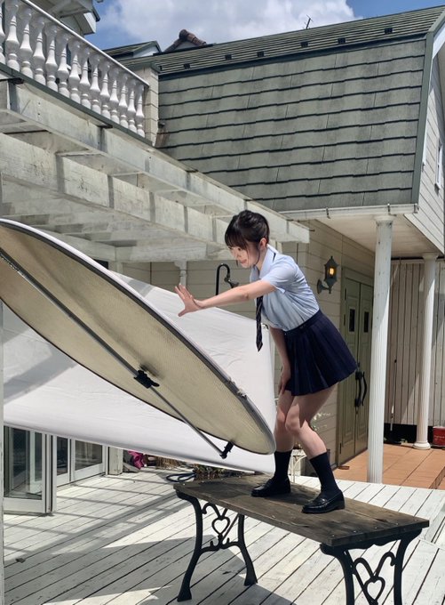 清純可人！大眼白皙美少女「百瀬明日香」出道！