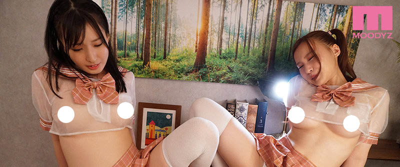 有錢就是任性！公園搭訕交「月野かすみ朝倉ここな」雙姝直奔旅館3人同樂