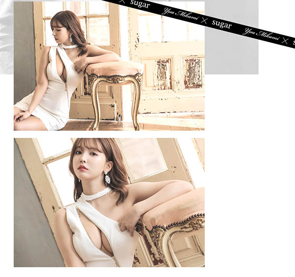 中路大開！ 黑暗國民偶像「三上悠亞」成為洋裝平台專屬模特兒、超辣設計半球炸出！