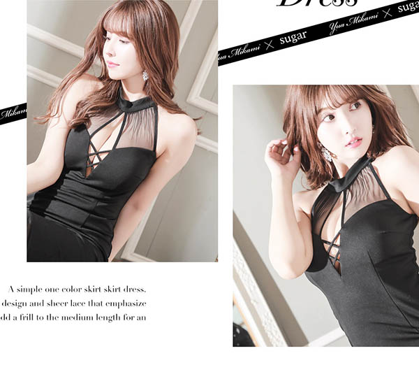 中路大開！ 黑暗國民偶像「三上悠亞」成為洋裝平台專屬模特兒、超辣設計半球炸出！