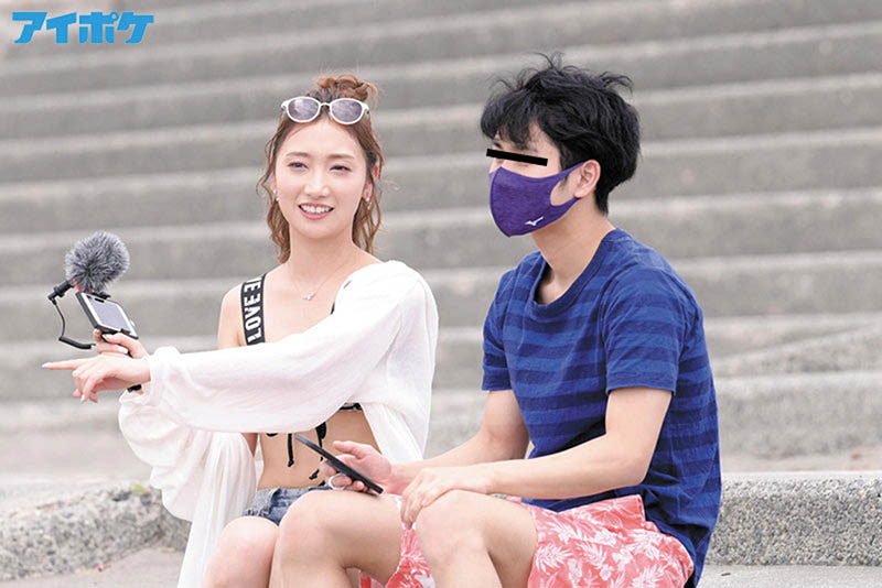 要上車嗎我會脫光唷！ 「加美杏奈」海灘搭訕暴走騎乘位！