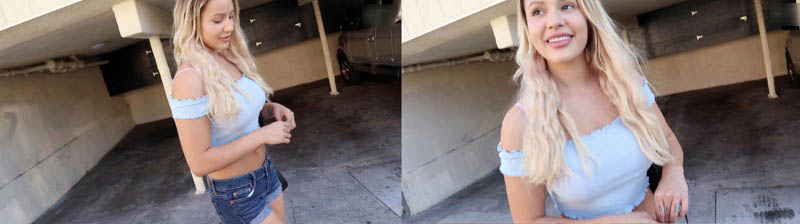 令和素人傳說!海外搭訕金髮巨乳妹協助AV拍攝意外激發超強榨汁實力