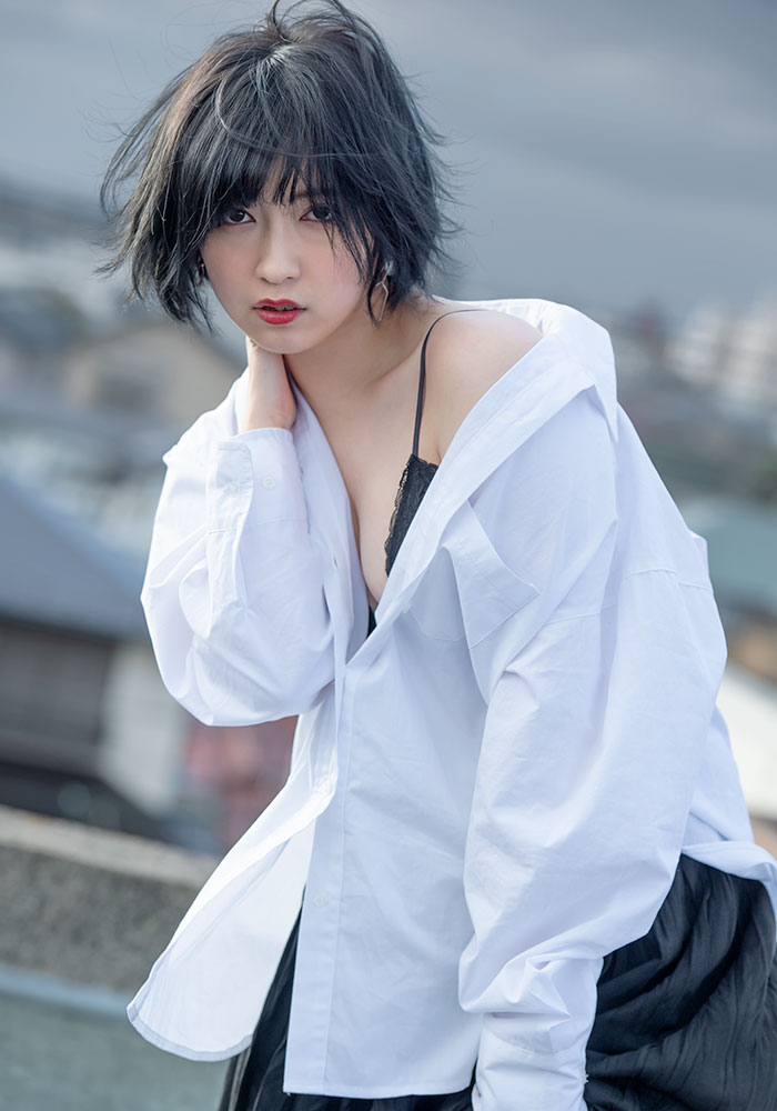 前偶像Center位! 神秘感十足短髮帥妹「吉手瑠衣」SOD出道!