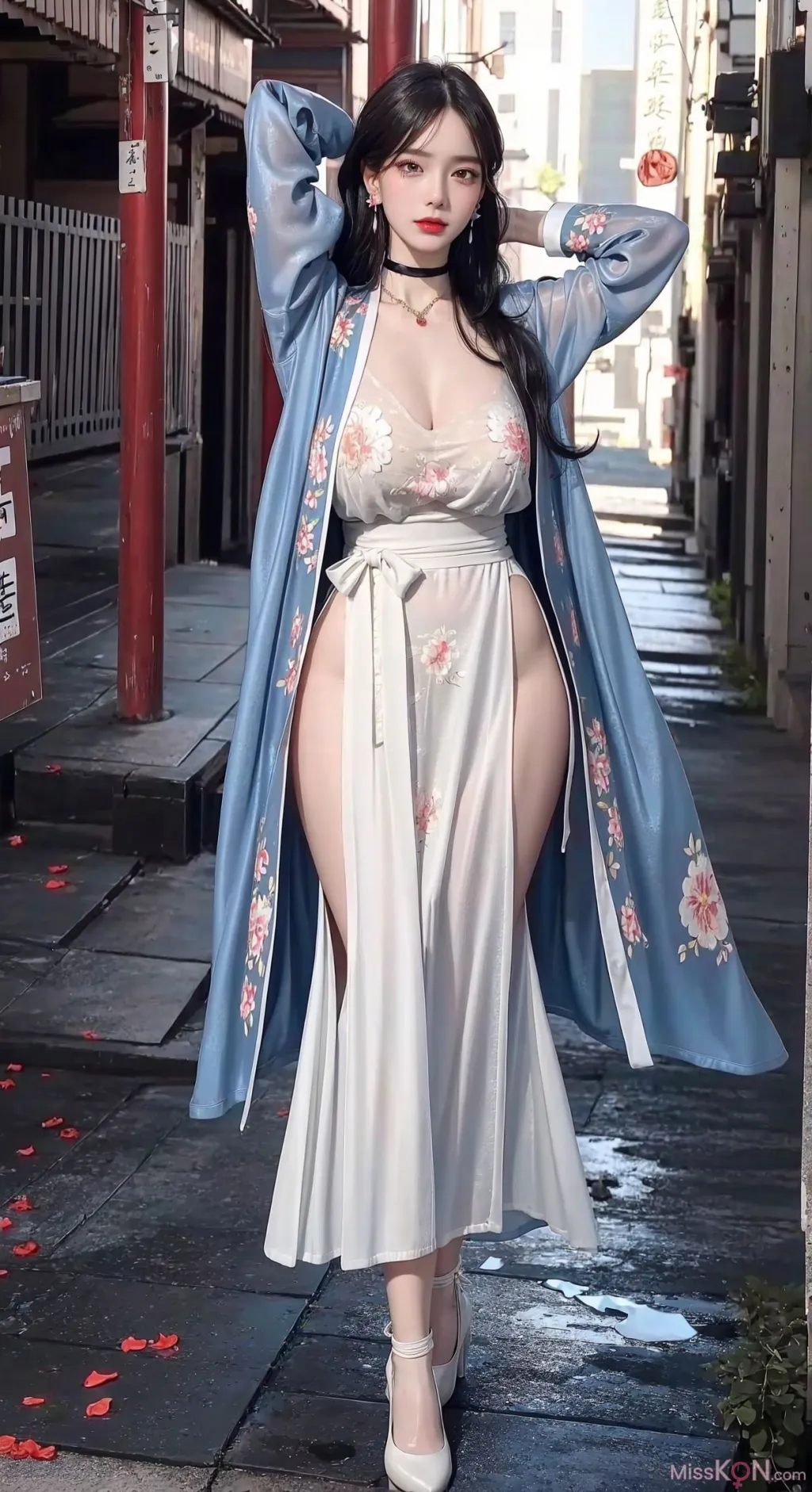 [AI Generated] 拟实画风 Vol.186: 古风气质旗袍 (104 photos)