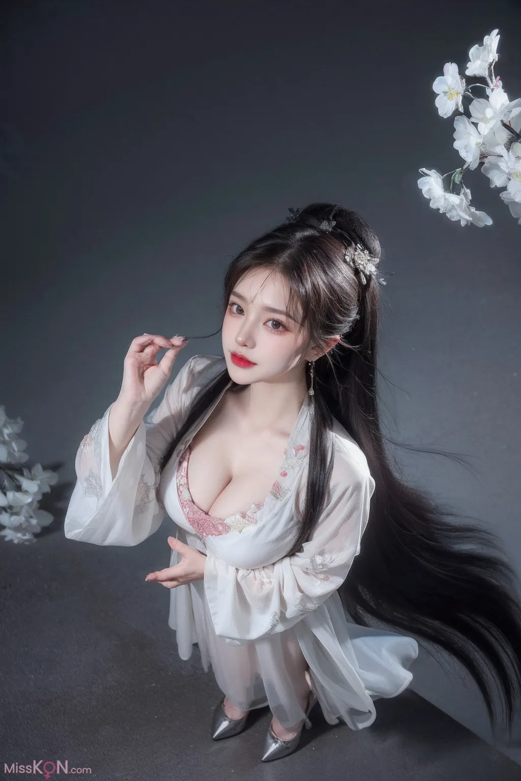 [AI Generated] 拟实画风 Vol.187: 古今结合美佳人 (76 photos)