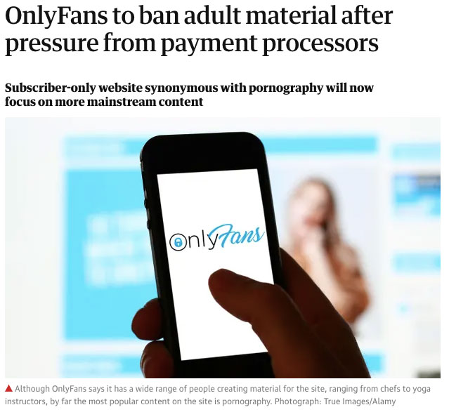 Only Fans禁色情影片！ AV女優哭暈在廁所？