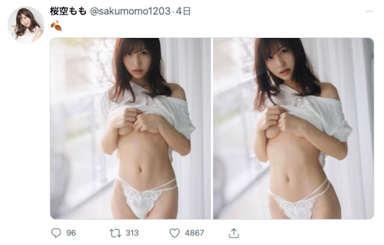 想中出桜空もも(櫻空桃)?撐過這5分鐘就可以了!