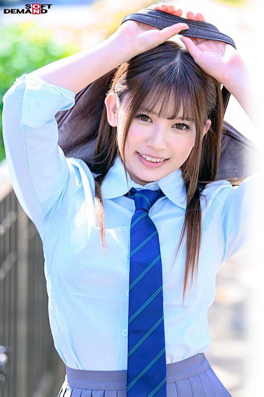 違反校規！ F罩杯小馬學生妹「白石かのん」偷嘗禁果，跟兩位男同學嘗試中出